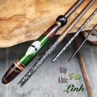 Cần câu đơn câu đài ráp khúc Vũ Linh độ cứng 2,5H, giải trí thiết kế đẹp mắt, tặng nhẫn , ngọn phụ