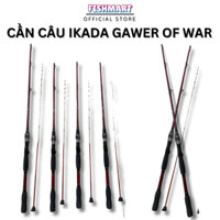 Cần Câu Ikada Gawer Of War 1m5 và 1m8 - Màu Trắng Đỏ, Chất Lượng Tối Ưu Cho Những Tay Câu Đam Mê