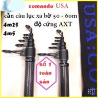 cần câu lục xa bờ Comando USA 4m25 và 4m5 cần tải cá 20kg y hình xả kho