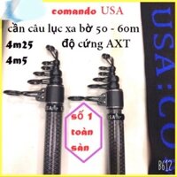 cần câu lục xa bờ Comando USA 4m25 và 4m5 Hàng loại 1 cần tải cá 20kg y hình xả kho y hình 87ahsjkalasa18