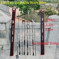 Cần Câu Lure 2 Khúc Abu Black Max, Hàng Cam Kết Chính Hãng Có Đủ Tem Mã Vạch