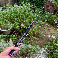 Cần Câu Lure 2 Khúc CARBON TITAN ( DAIWA ) TOÀN THÂN - CL2K025