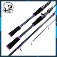 Cần câu lure 2 khúc Crocodile siêu khỏe chất liệu carbon