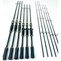 Cần Câu Lure 2 Khúc Daiwa Nội Địa Đầu Bu Chống Xoắn