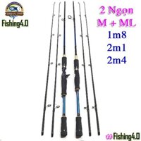 Cần câu lure 2 Ngọn Shimano Fishing of catch máy đứng máy ngang