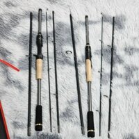 Cần Câu Lure 4 Khúc 2m13 Carbon Cao Cấp- Cần Câu Cá Thu Gọn Thích Hợp Đem Du Lịch tuanfishing