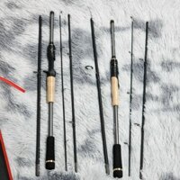 Cần Câu Lure 4 Khúc 2m13 Carbon Cao Cấp- Cần Câu Cá Thu Gọn Thích Hợp Đem Du Lịch tuanfishing