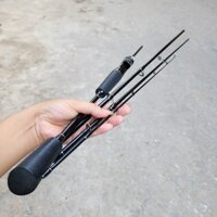 CẦN CÂU LURE 4 KHÚC GIÁP LỐI LIỀN Dr Físh phôi cacbon dầu bu chống xoắn đọ cứng M