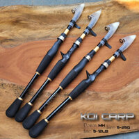 Cần câu lure, cần câu lure ngang và đứng Koi Carp , cần câu lure rút gọn tiện lợi đủ size- Trung Tâm Đồ Câu 24H