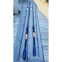 Cần câu lure cao câp JiCHU carbon Xoắn X toàn thân