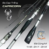 Cần câu lure Capricorn Bọ Cạp Trắng cần lure cao cấp khoen Sic Carbon Xoắn X toàn thân chính hãng Việt Bắc na5+5kjabhaas