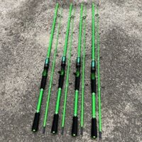 Cần câu lure Daiwa Red Wolf cao cấp, chất liệu carbon. màu sắc nổi bật, có máy ngang và đứng