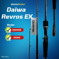 Cần Câu Lure Daiwa Revros EX (2 Khúc) - NEW2022 - Đồ Câu 3 Miền