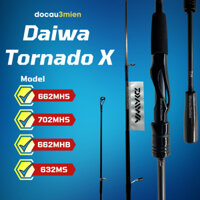 Cần Câu Lure Daiwa Tornado X(2 khúc) 2023  - Tuấn Kiệt Fishing, Phân Phối Cần Câu Daiwa Chính Hãng