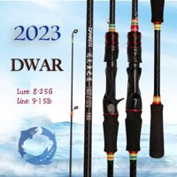 Cần câu lure DWAR ngang và đứng cần câu giá rẻ