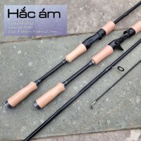 cấn câu lure HẮC ÁM đứng - ngang độ dài 1m65- 1m8- 2m1