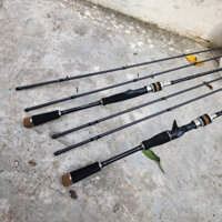 Cần câu lure Hunting Black - Máy Ngang, Máy Đứng 254hcxz789