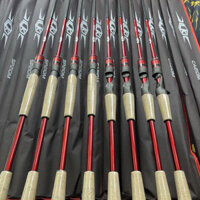 Cần Câu Lure LK Hoà Khoen Fuji Chính Hãng Độ Cứng M, Cần Câu 2 Khúc Cao Cấp dinhvufishing