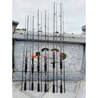 "Cần câu lure máy ngang và máy đứng carbon RollFish đầu bu chống xoắn RF-1