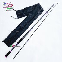 Cần câu lure máy ngang và máy đứng Crocodile CÁ SẤU độ cứng ML