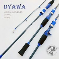 Cần câu lure Máy Ngang và Máy Đứng carbon DYAWA.