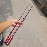 Cần Câu Lure Orca Huyết Long Khoen Fuji Oring Cao Cấp- Cần Câu Máy Đứng, Máy Ngang Đồ Câu Tuấn