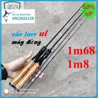 cần câu lure suối ul 168ul dài 1m65 và 1m8