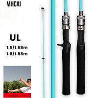 CầN CâU Lure UL SiêU DẻO CầN CâU Lure SuốI đọT đặC 1M5 1M8 cần câu lure 2 khúc
