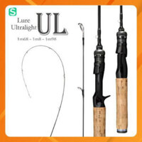 Cần Câu Lure Ultralight UL Cán Gỗ  Có Video Test Giá Rẻ Sinh Viên