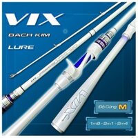 Cần Câu Lure Vix Bạch Kim Carbon Cao Cấp Khoen Fuji- Cần Câu Cá Chuyên Lure Xoắn X Toàn Thân tuanfishing