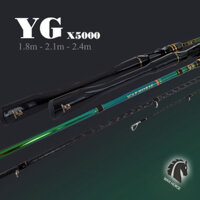 cần câu Lure YG X5000 Titan carbon gân xoắn X CM50 độ cứng MH 526mnzxx789