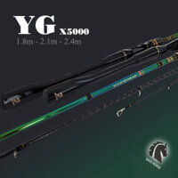 cần câu Lure YG X5000 Titan carbon gân xoắn X CM50 độ cứng MH 56jbzcgz6368