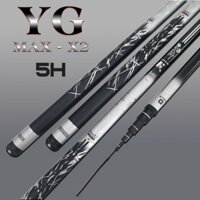 CẦN CÂU MAX X2 BẢN 5H TẶNG KÈM NGỌN PHỤ CẦN CÂU CẢM GIÁC