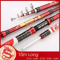 Cần câu máy câu lục và lăng xê Tầm Long