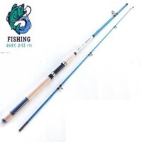 Cần Câu Máy Đứng , Cần Shimano Gluza 2 Khúc Rỗng Siêu Nhẹ , Tải Cá Lớn