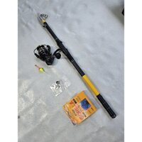 cần câu máy Huanman rút gọn 2m1 2m4, 2m7, 3m0, 3m6 máy ac3000 đến 7000  Bắt Cá Đi Câu Fish Câu Cá Fishing