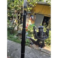 cần câu máy Huanman rút gọn 2m1 2m4, 2m7, 3m0, 3m6 máy cl3000 den 7000  Bắt Cá Đi Câu Fish Câu Cá Fishing cần câu cá