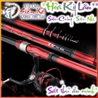 Cần câu máy ISO Siêu Cứng - Siêu Nhẹ ✓ Hỏa Kỳ Lân ✓ Chuyên câu bạo lực săn hàng ⚡️