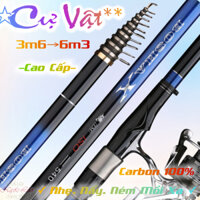 CẦN CÂU MÁY ISO Siêu Khỏe Siêu Bền - Chất liệu Carbon 100% - Chuyên dùng Săn Hàng và Câu cá To ✓