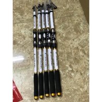 Cần câu máy MAX PRO màu trắng sang chảnh  Chuyên câu lăng xê, lục đầu cần .Đơn trợ máy thu gọn 60-70-80cm