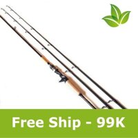 Cần câu máy ngang 2 đọt 1m8 , 2m1 , 2m4 hàng chuẩn