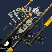 Cần Câu Máy Rút Huntman , Cần Máy Đứng Chất Liệu Carbon