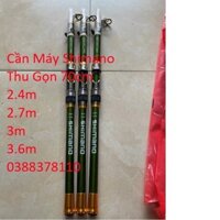 Cần Câu Máy Rút Shimano Màu Xanh Lá - CMR 3