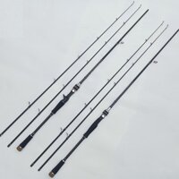 Cần Câu Máy Siêu Bạo Lực Hunting Black Lure Cá Lóc 2 Khúc 2 Ngọn Máy Đứng Ngang Giá Rẻ