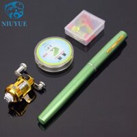 Cần Câu Mini VANES1, Cần Câu Cá Bỏ Túi Cuộn Carbon 1M, Bộ Cực Cá Siêu Nhẹ Quay Kính Thiên Văn Hợp Kim Nhôm Gấp Cần Câu Bộ Sông