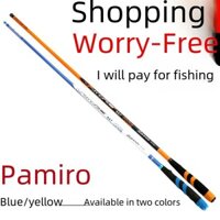 Cần câu Pamiro, cần câu Đài Loan, sợi carbon 28 Tune 3.6, 4.5m siêu nhẹ siêu cứng, cần câu dài