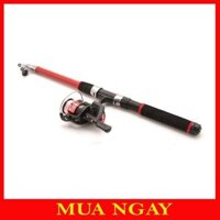 Cần câu shimano kèm máy