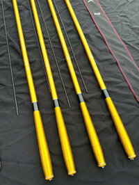 Cần câu tay 4H ánh kim vàng