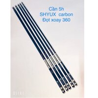 Cần câu tay 5h SHYUX carbon 3,6m-4,5m-5,4m-6,3m-7,2m siêu bền sản phẩm tốt 68 can cau 24h 8hd7dgdj