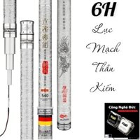 Cần Câu Tay Cao Cấp 6H 19i Lục Mạch Thần Kiếm [ Tặng Nhẫn] Thiết Kế Carbon 46T CT08